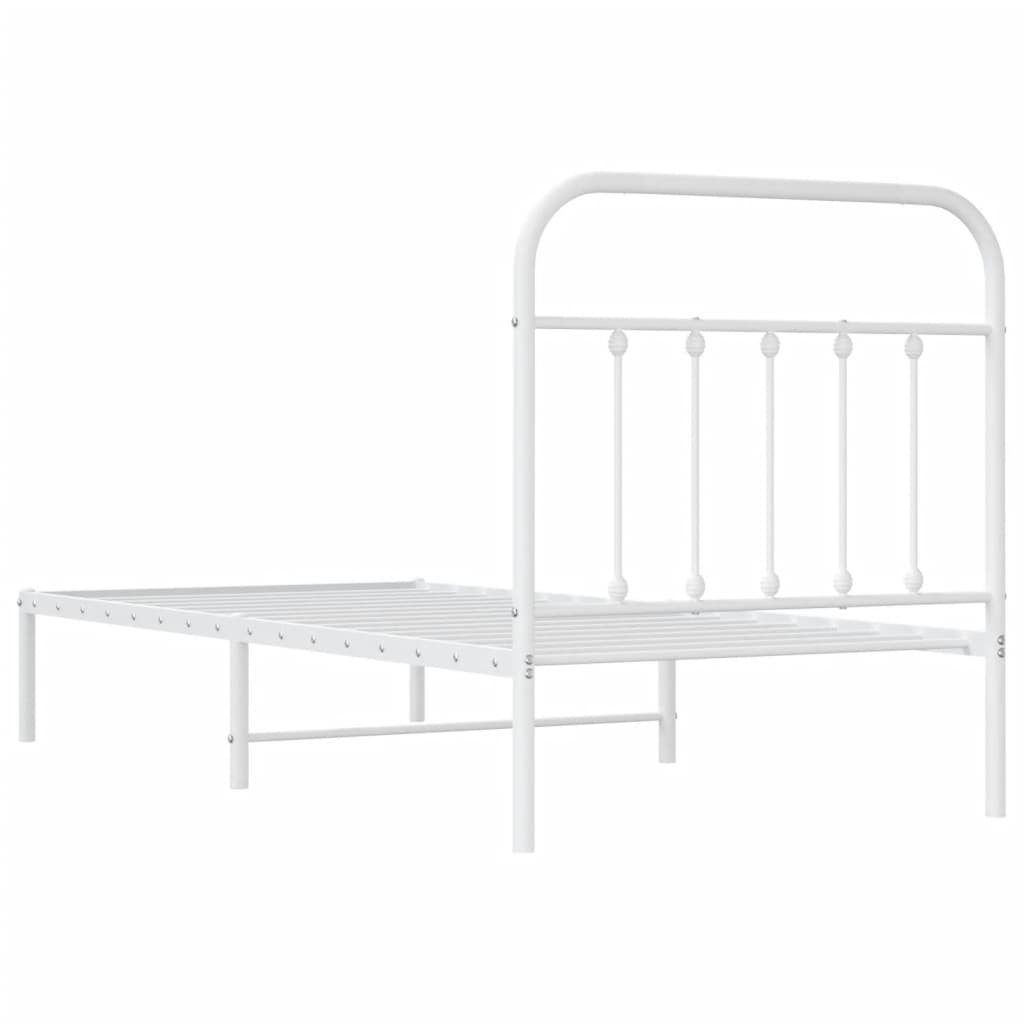 8720845881627_g_en_hd_6 vidaXL Metal Bed Frame without Mattress with Headboard White 90x190 cm - Image 8