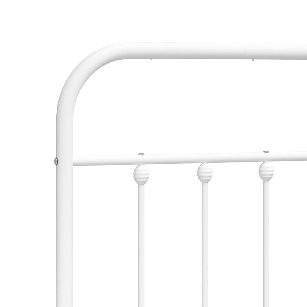 8720845881870_g_en_hd_7 vidaXL Metal Bed Frame without Mattress with Footboard White 135x190 cm - Image 9