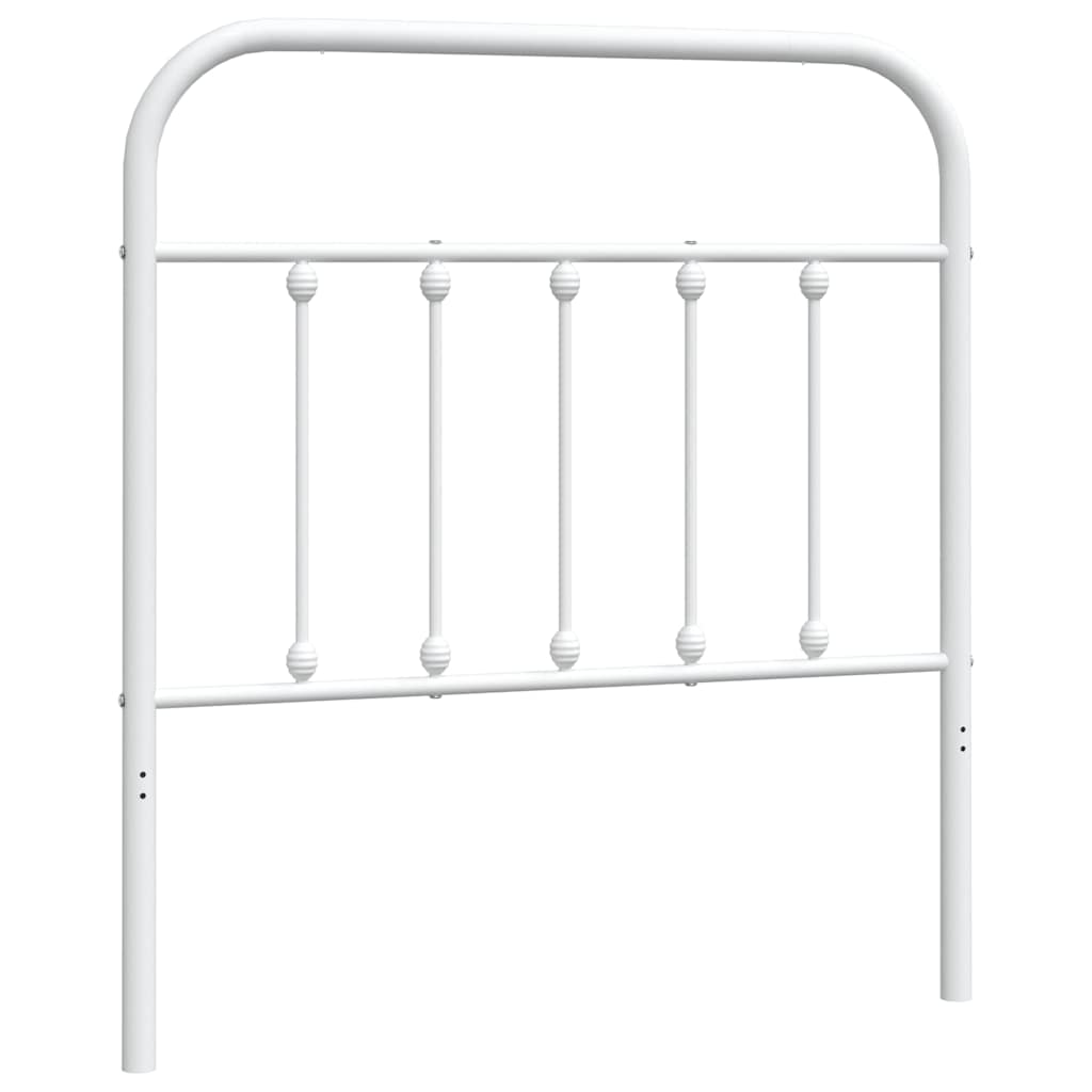 8720845881986_a_en_hd_1 vidaXL Metal Headboard White 90 cm - Image 2