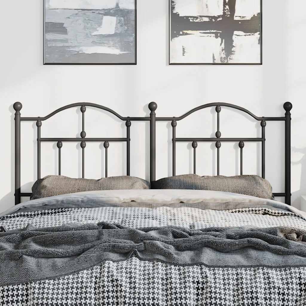8720845882518_g_en_hd_1 vidaXL Metal Headboard Black 137 cm Double - Image 3