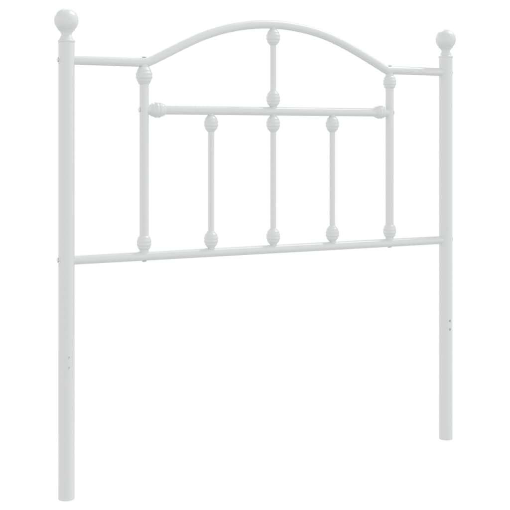 8720845882969_a_en_hd_1 vidaXL Metal Headboard White 90 cm - Image 2