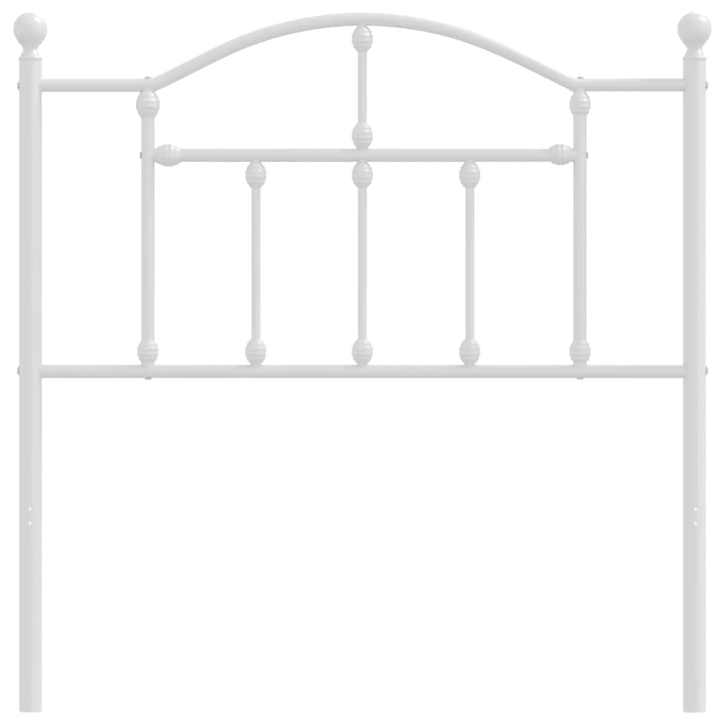 8720845882969_g_en_hd_1 vidaXL Metal Headboard White 90 cm - Image 3