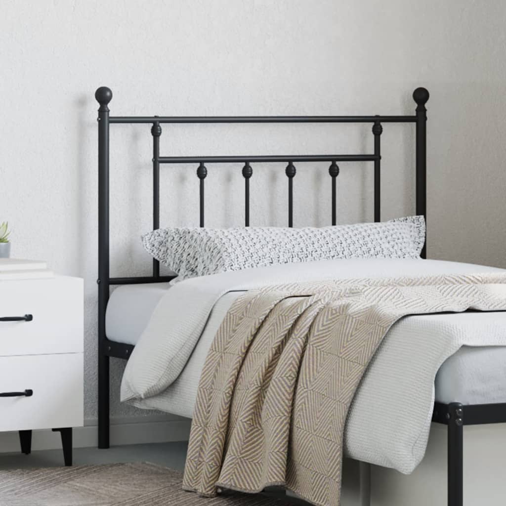 8720845883454_g_en_hd_1 vidaXL Metal Headboard Black 90 cm - Image 3