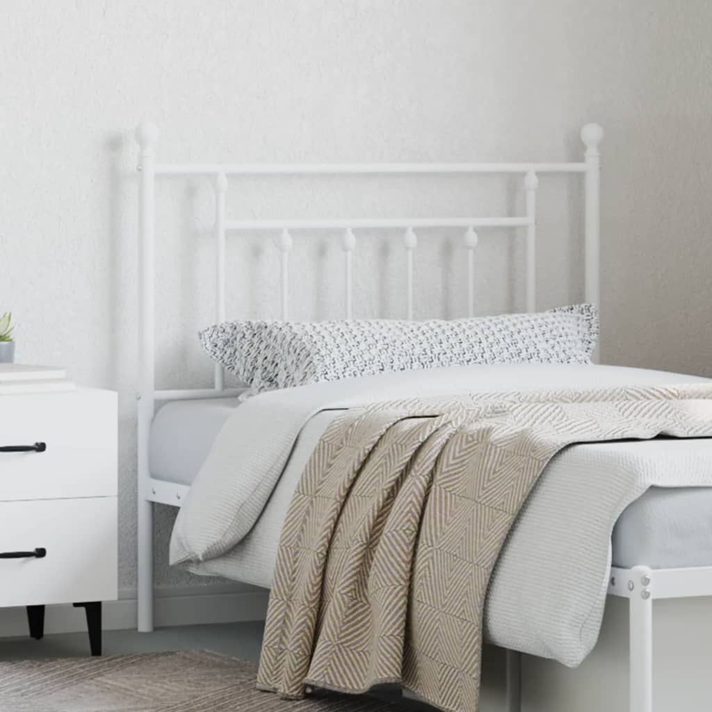 8720845883942_g_en_hd_1 vidaXL Metal Headboard White 90 cm - Image 3