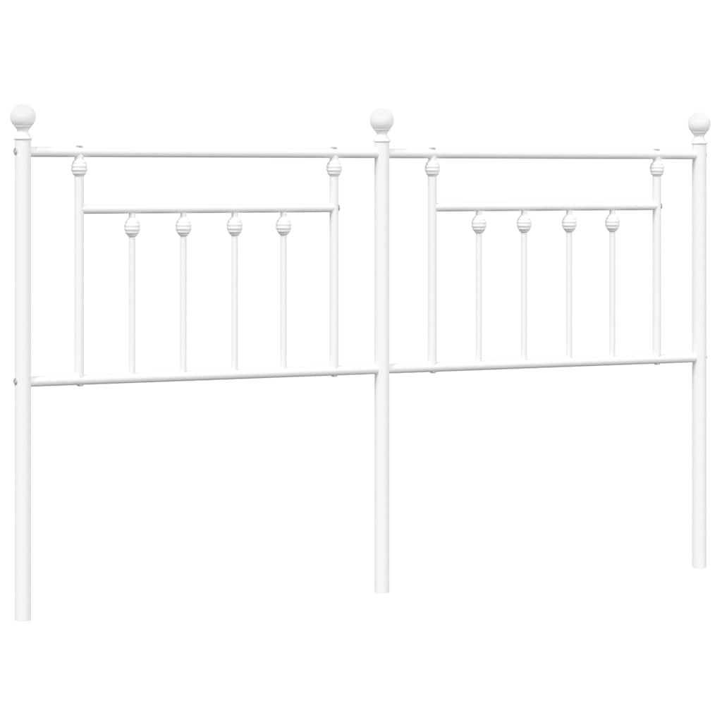 8720845884024_a_en_hd_1 vidaXL Metal Headboard White 183 cm King - Image 2