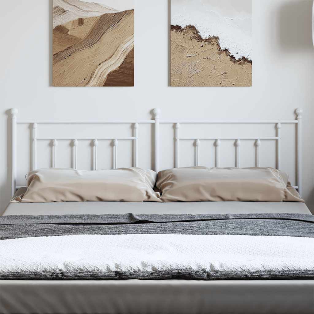 8720845884024_g_en_hd_1 vidaXL Metal Headboard White 183 cm King - Image 3