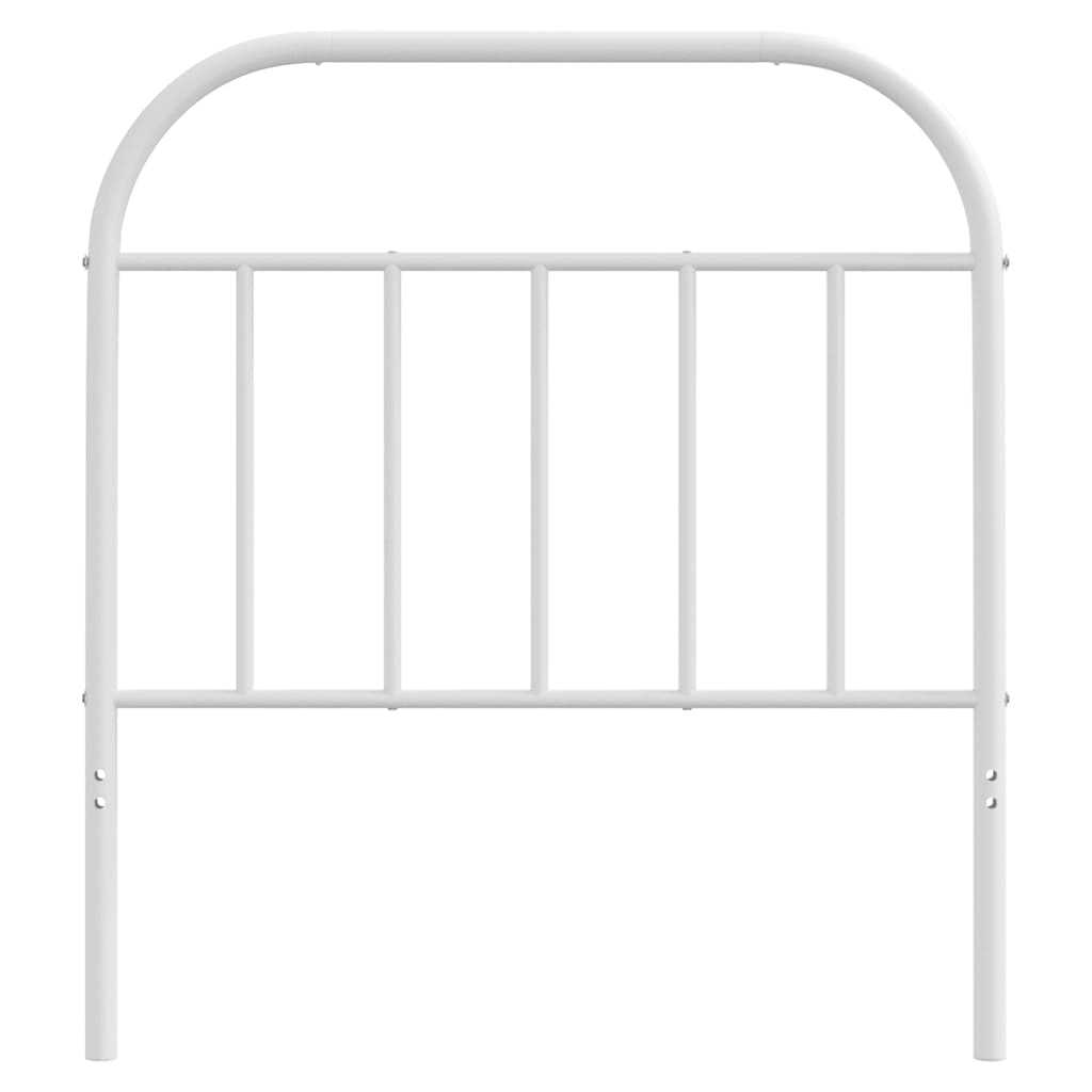 8720845884925_g_en_hd_2 vidaXL Metal Headboard White 90 cm - Image 4