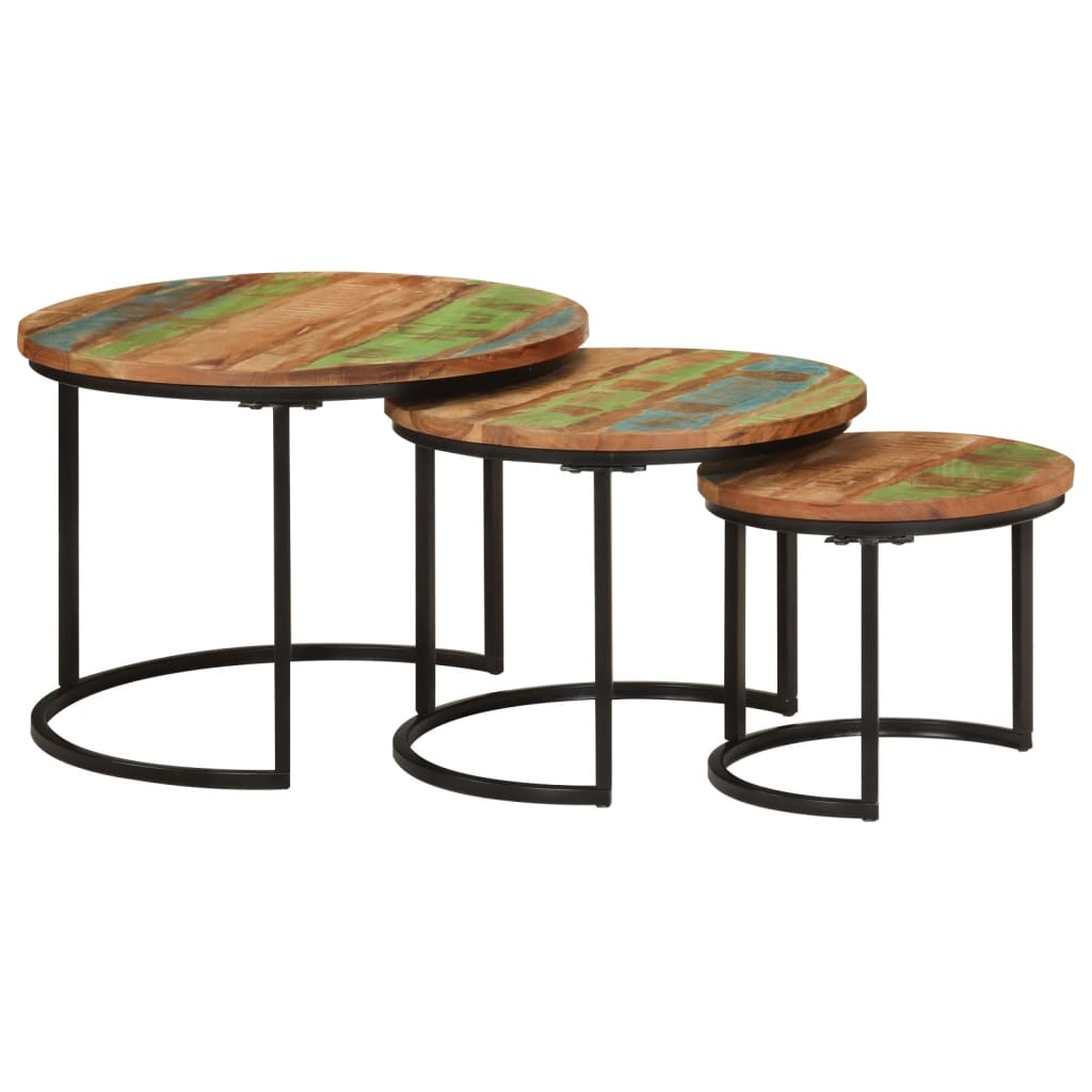 8720845885489_g_en_hd_7 vidaXL Nesting Tables 3 pcs Solid Wood Reclaimed - Image 8
