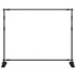 vidaXL Backdrop Stand Black 254x243 cm Steel - Image 3