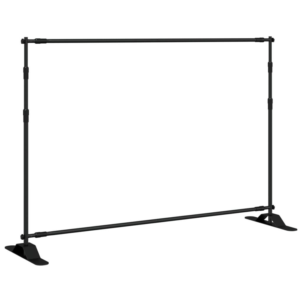 8720845886288_a_en_hd_1 vidaXL Backdrop Stand Black 305x243 cm Steel - Image 2