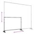 vidaXL Backdrop Stand Black 305x243 cm Steel - Image 6