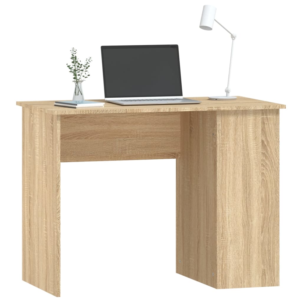 8720845888084_g_en_hd_1 vidaXL Desk Sonoma Oak 100x55x75 cm Engineered Wood - Image 4