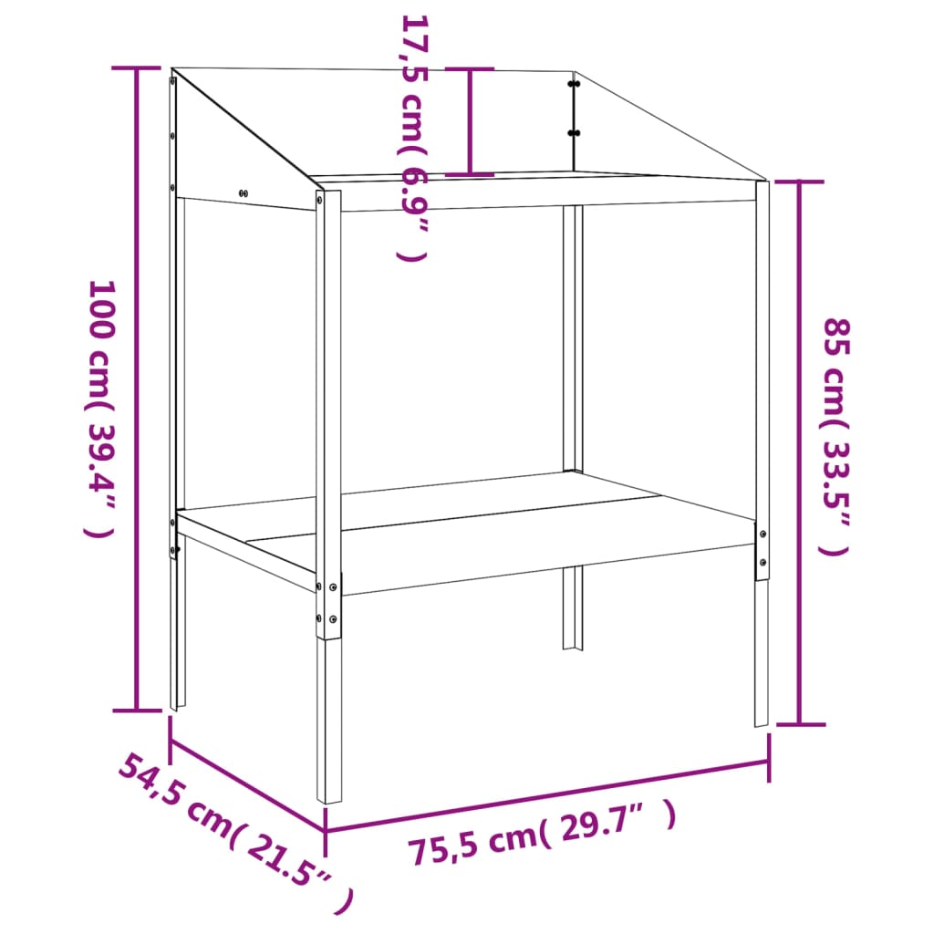 8720845888947_g_en_hd_5 vidaXL Plant Stand Anthracite 75.5x54.5x100 cm Galvanised Steel - Image 7