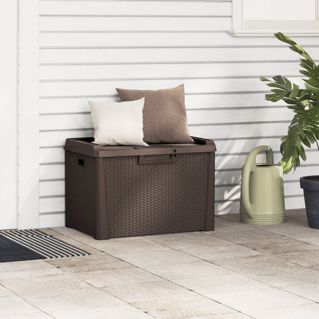 8720845889128_g_en_hd_1 vidaXL Garden Storage Box Brown 125 L PP - Image 3