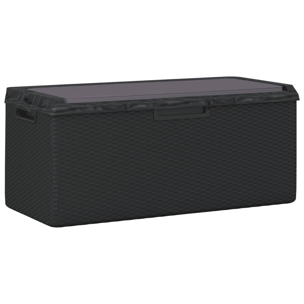 8720845889159_a_en_hd_1 vidaXL Garden Storage Box with Seat Cushion Anthracite 350 L PP - Image 2