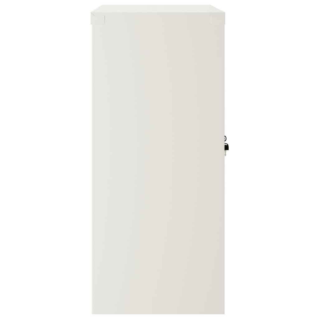 8720845889500_g_en_hd_3 vidaXL File Cabinet White 90x40x90 cm Steel - Image 6