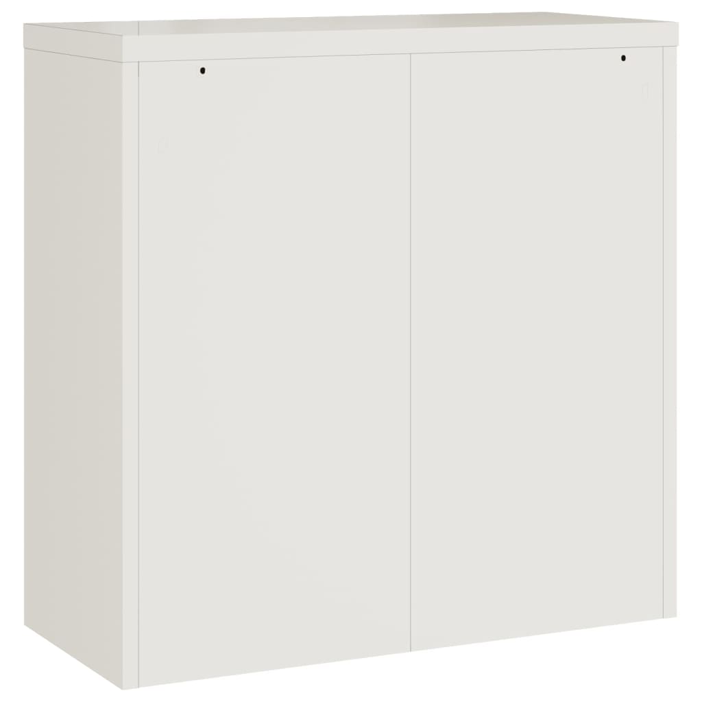 8720845889500_g_en_hd_4 vidaXL File Cabinet White 90x40x90 cm Steel - Image 7