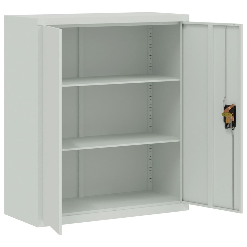 8720845889593_g_en_hd_2 vidaXL File Cabinet Light Grey 90x40x105 cm Steel - Image 5
