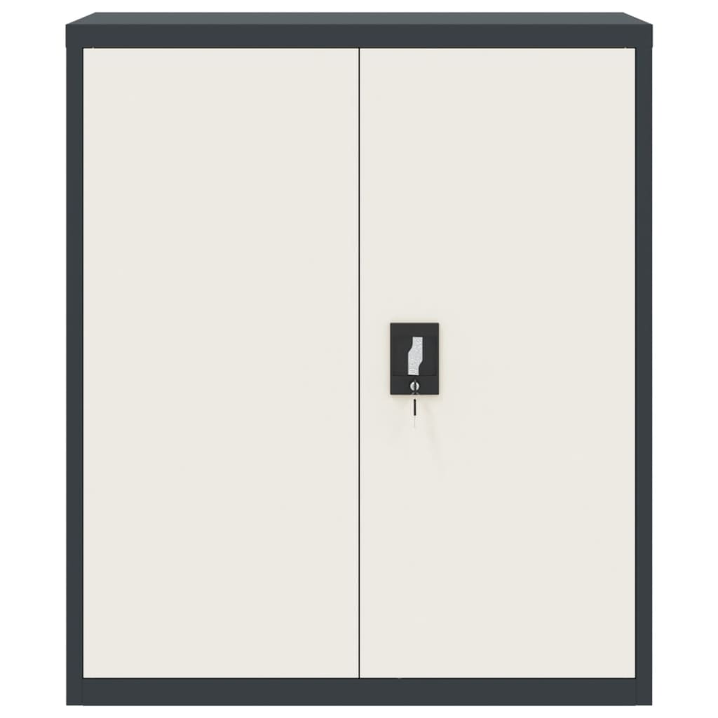 8720845889623_g_en_hd_1 vidaXL File Cabinet Anthracite and White 90x40x105 cm Steel - Image 4