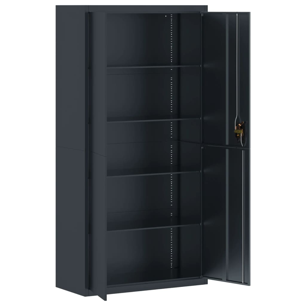 8720845889777_g_en_hd_2 vidaXL File Cabinet Anthracite 90x40x180 cm Steel - Image 5
