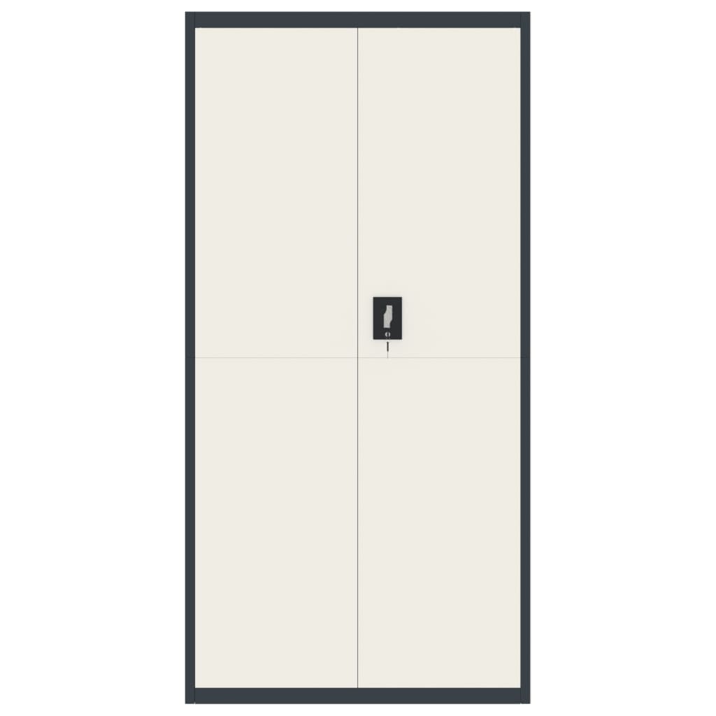 8720845889784_g_en_hd_1 vidaXL File Cabinet Anthracite and White 90x40x180 cm Steel - Image 4