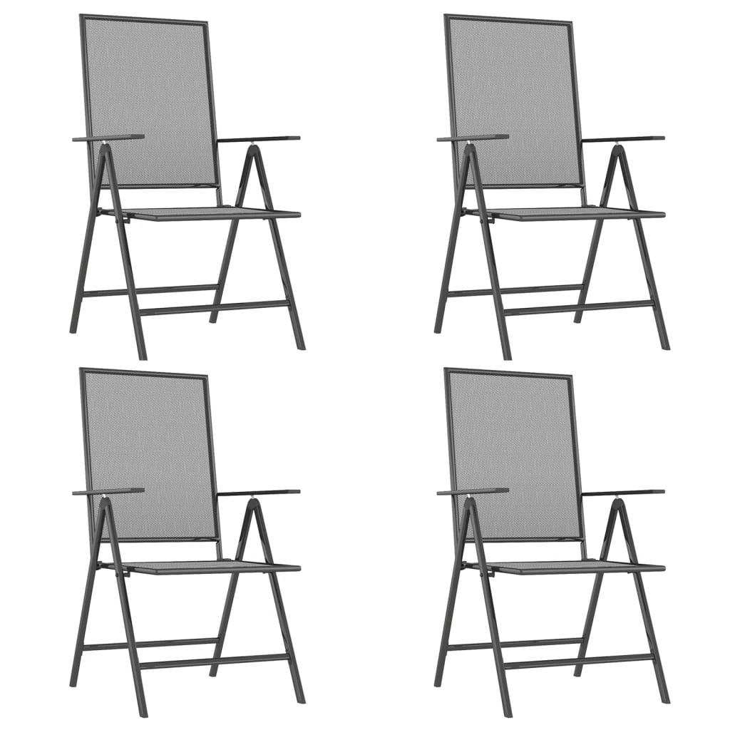 8720845890070_g_en_hd_2 vidaXL 5 Piece Garden Dining Set Anthracite Steel - Image 4