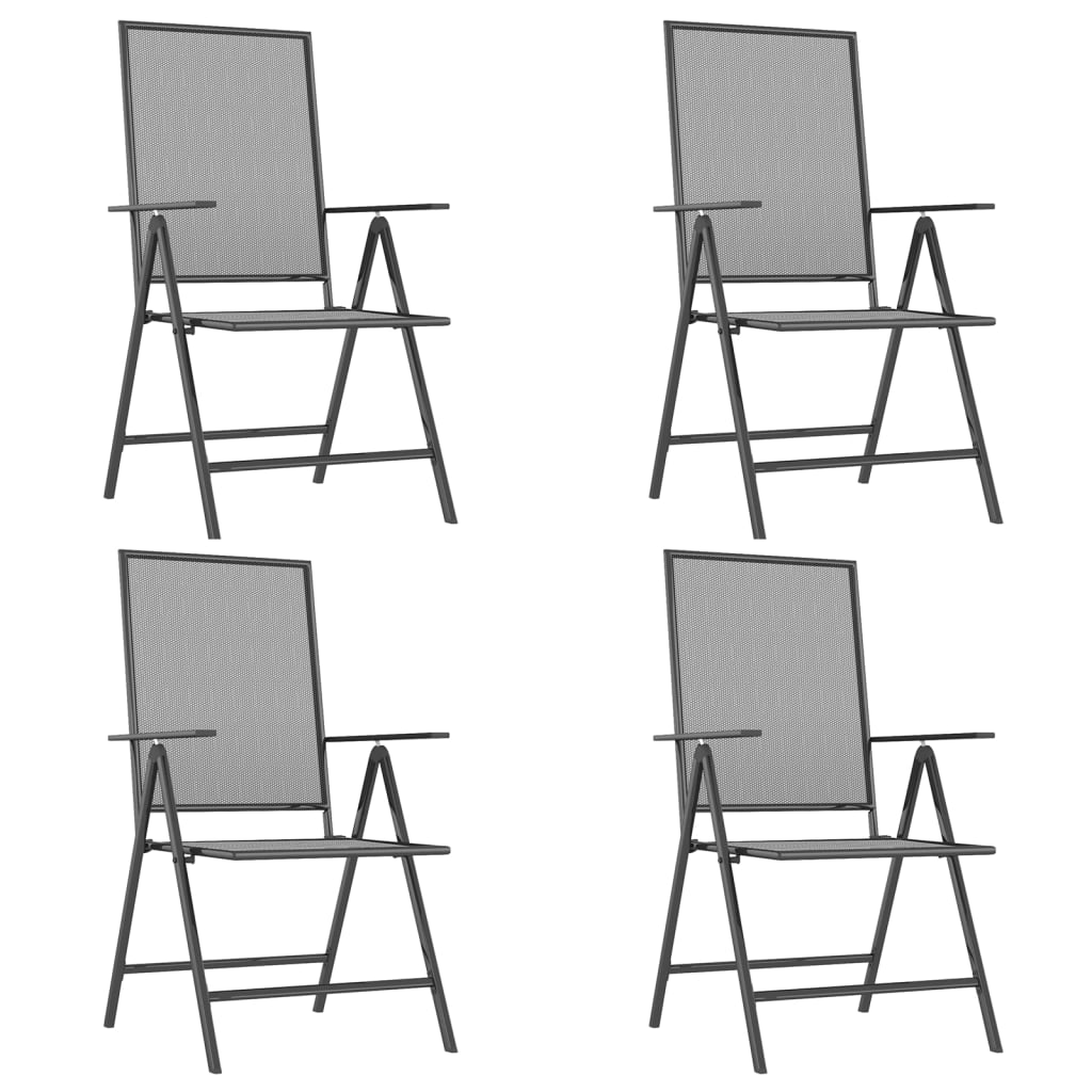 8720845890087_g_en_hd_2 vidaXL 5 Piece Garden Dining Set Anthracite Steel - Image 4