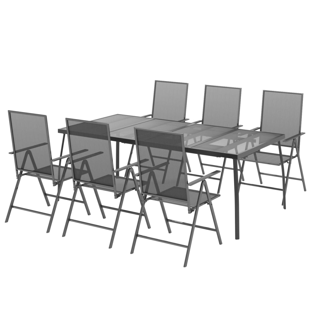 8720845890124_g_en_hd_1 vidaXL 7 Piece Garden Dining Set Anthracite Steel - Image 3