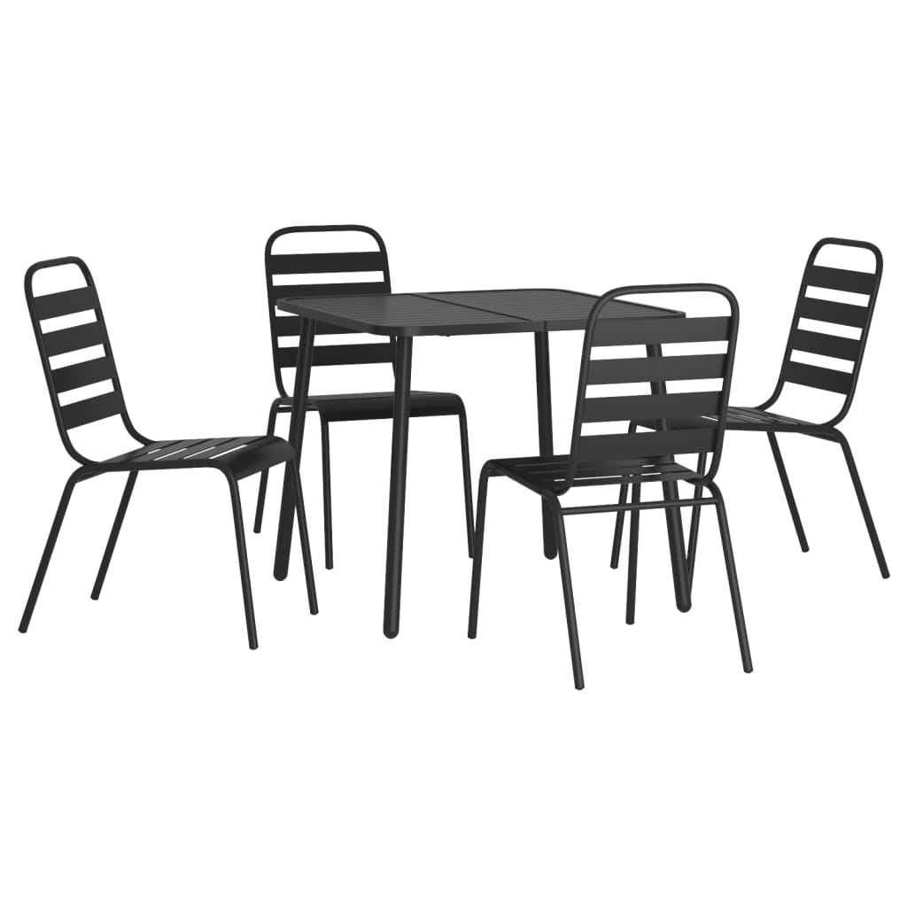 8720845890179_g_en_hd_1 vidaXL 5 Piece Garden Dining Set Anthracite Steel - Image 3