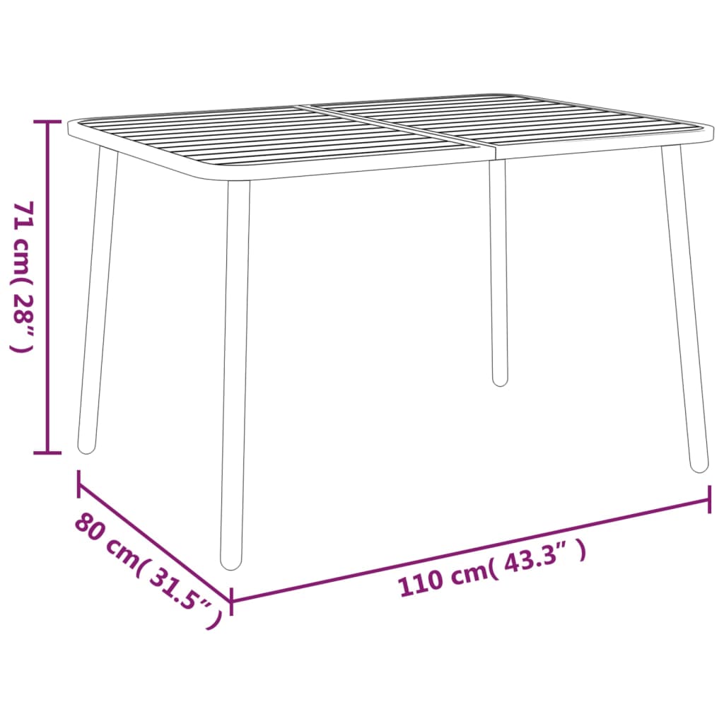 8720845890209_g_en_hd_9 vidaXL 5 Piece Garden Dining Set Anthracite Steel - Image 11