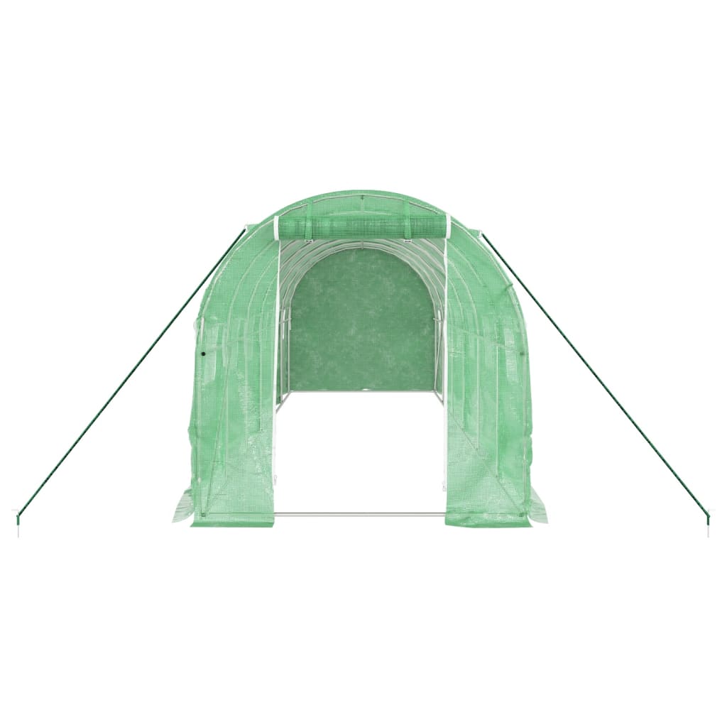 8720845891046_g_en_hd_2 vidaXL Greenhouse with Steel Frame Green 12 m² 6x2x2 m - Image 4