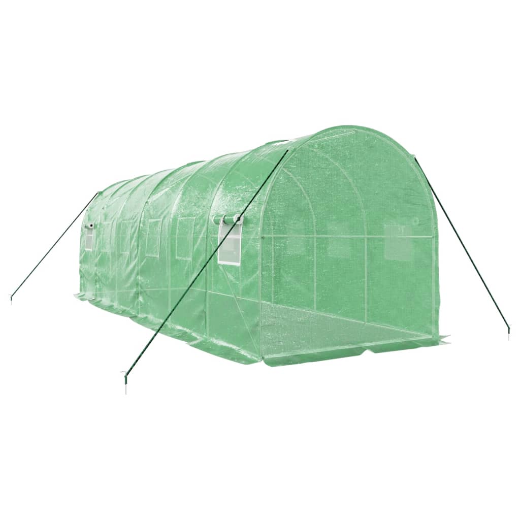 8720845891046_g_en_hd_4 vidaXL Greenhouse with Steel Frame Green 12 m² 6x2x2 m - Image 6