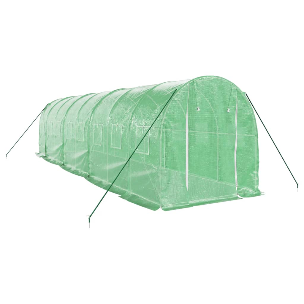 8720845891053_g_en_hd_1 vidaXL Greenhouse with Steel Frame Green 16 m² 8x2x2 m - Image 3