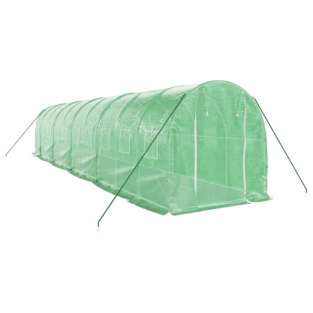 8720845891060_g_en_hd_1 vidaXL Greenhouse with Steel Frame Green 20 m² 10x2x2 m - Image 3