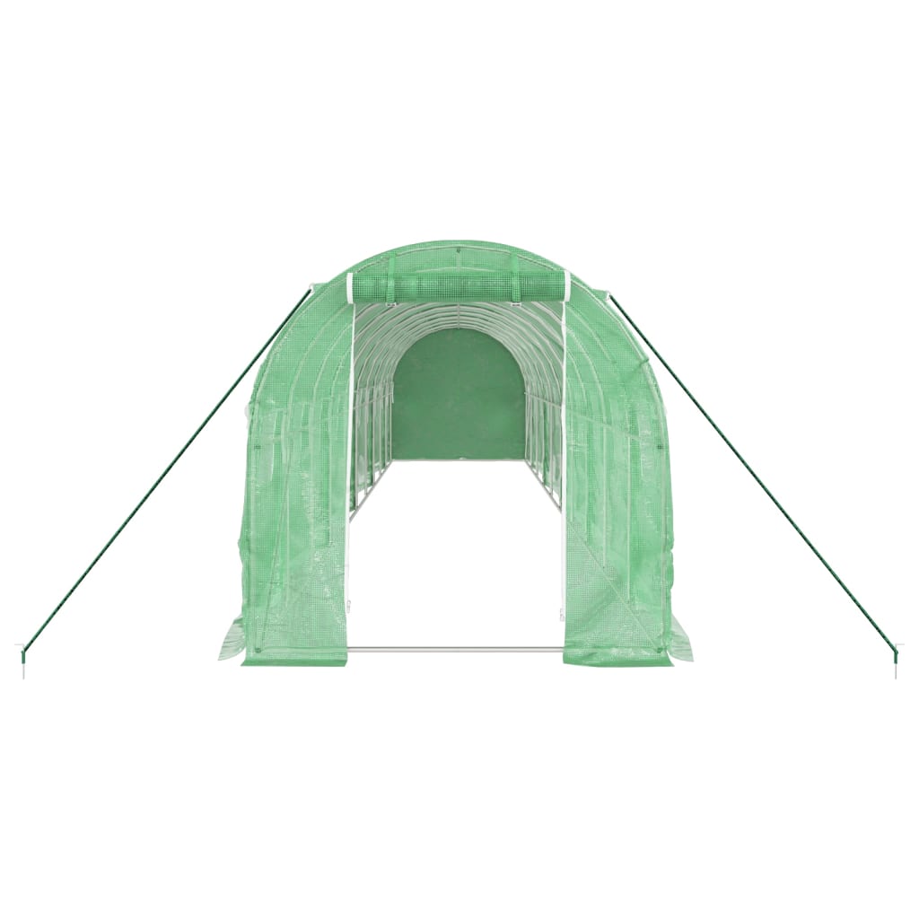 8720845891060_g_en_hd_2 vidaXL Greenhouse with Steel Frame Green 20 m² 10x2x2 m - Image 4