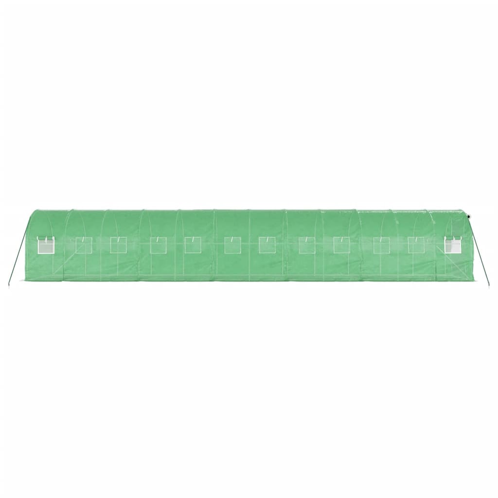 8720845891077_g_en_hd_3 vidaXL Greenhouse with Steel Frame Green 24 m² 12x2x2 m - Image 5