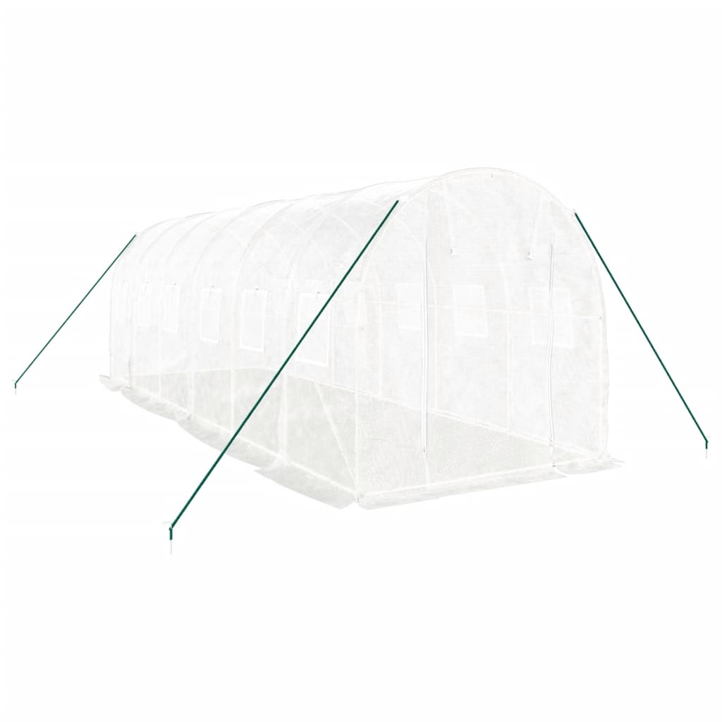 8720845891152_g_en_hd_1 vidaXL Greenhouse with Steel Frame White 12 m² 6x2x2 m - Image 3