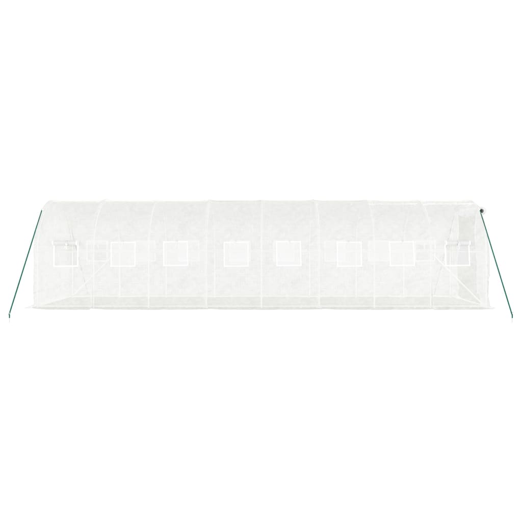 8720845891169_g_en_hd_3 vidaXL Greenhouse with Steel Frame White 16 m² 8x2x2 m - Image 5