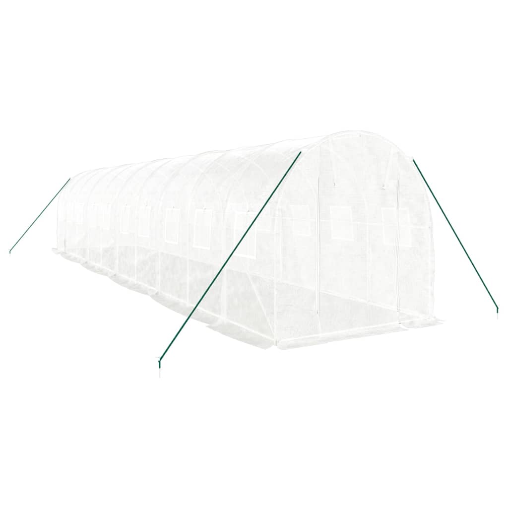 8720845891176_g_en_hd_1 vidaXL Greenhouse with Steel Frame White 20 m² 10x2x2 m - Image 3