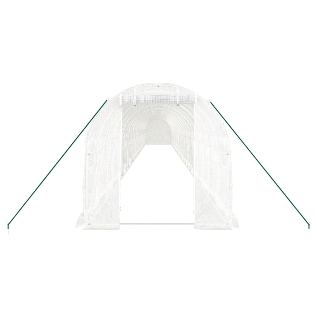 8720845891237_g_en_hd_2 vidaXL Greenhouse with Steel Frame White 44 m² 22x2x2 m - Image 4