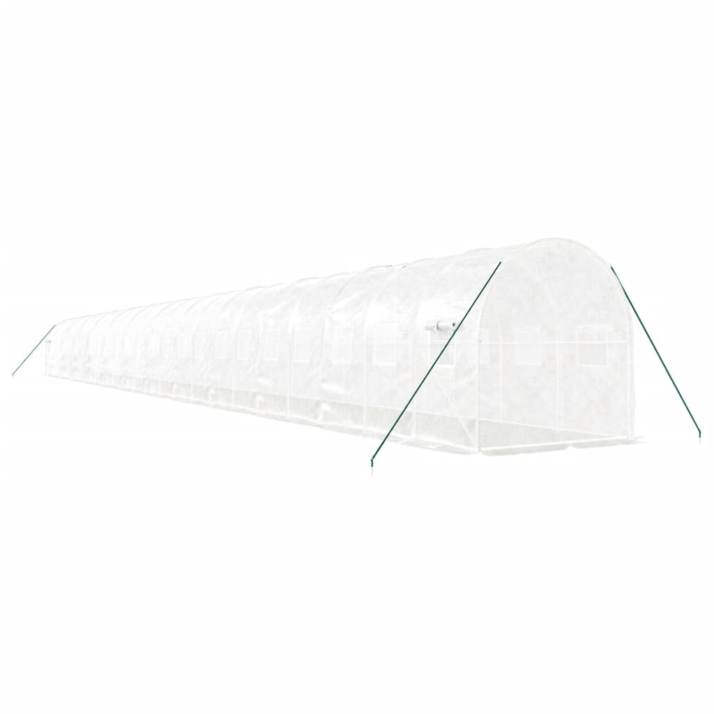8720845891244_g_en_hd_4 vidaXL Greenhouse with Steel Frame White 48m² 24x2x2 m - Image 6