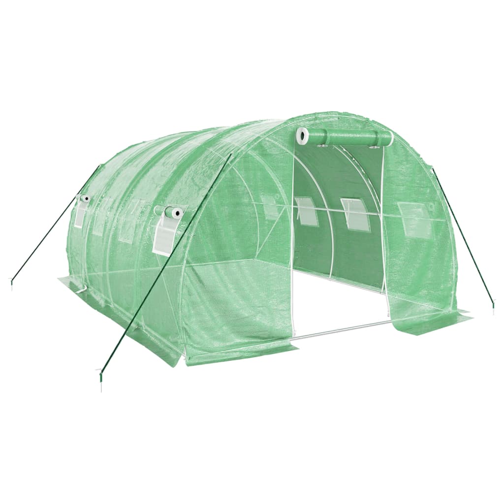 8720845891251_a_en_hd_1 vidaXL Greenhouse with Steel Frame Green 12 m² 4x3x2 m - Image 2