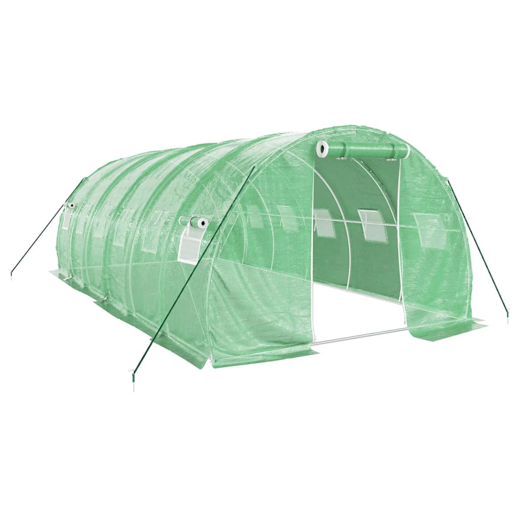 8720845891268_a_en_hd_1 vidaXL Greenhouse with Steel Frame Green 18 m² 6x3x2 m - Image 2