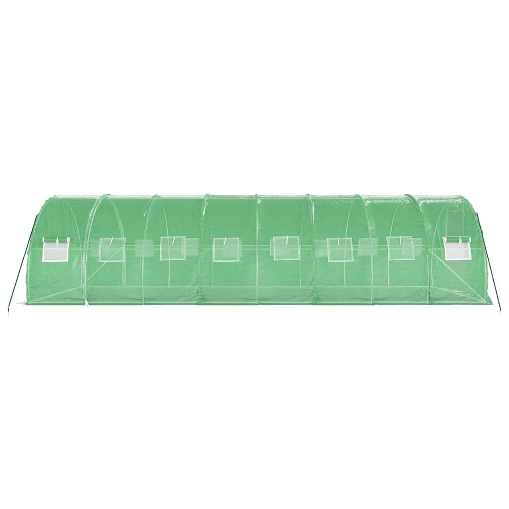8720845891275_g_en_hd_3 vidaXL Greenhouse with Steel Frame Green 24 m² 8x3x2 m - Image 5