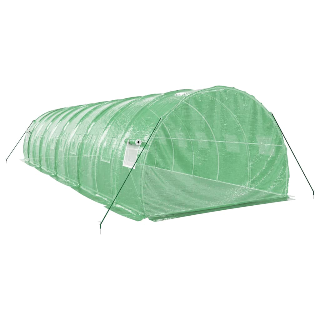 8720845891282_g_en_hd_4 vidaXL Greenhouse with Steel Frame Green 30 m² 10x3x2 m - Image 6