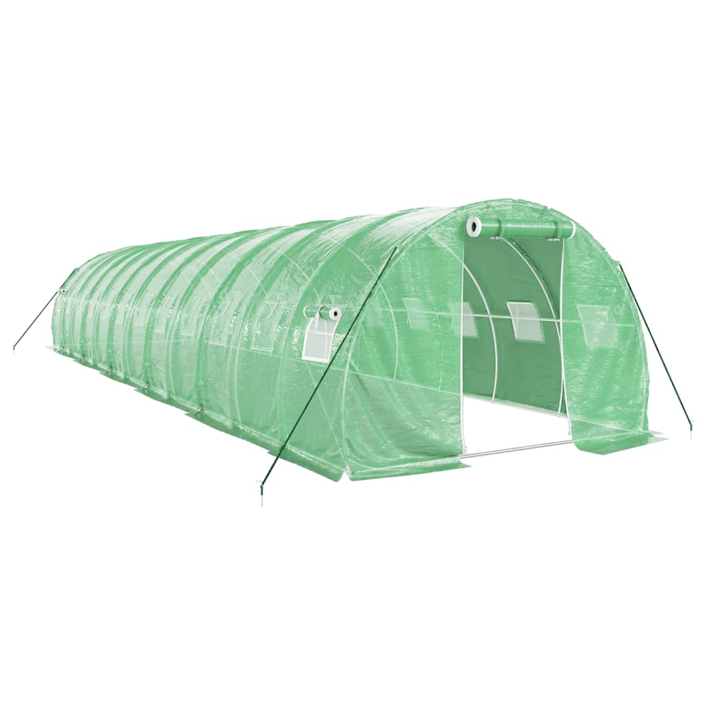 8720845891299_a_en_hd_1 vidaXL Greenhouse with Steel Frame Green 36 m² 12x3x2 m - Image 2