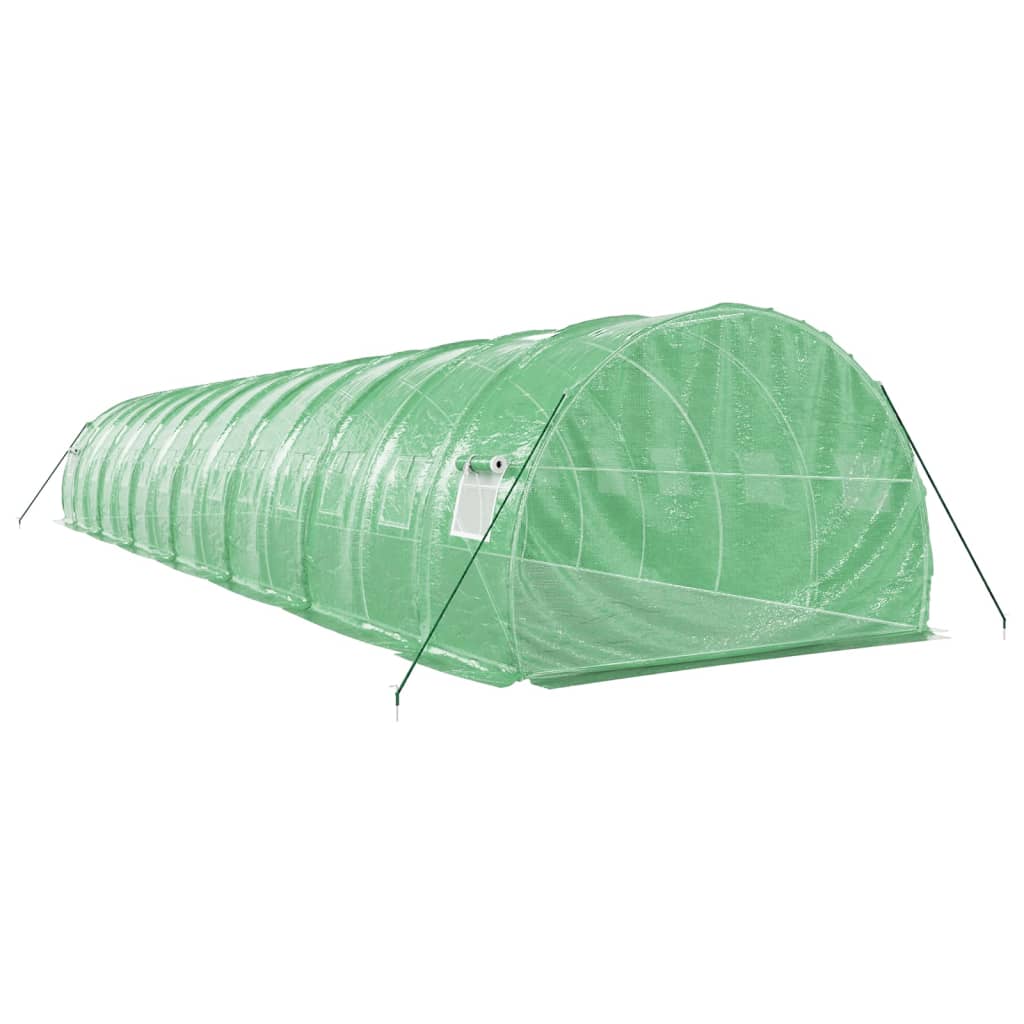 8720845891305_g_en_hd_4 vidaXL Greenhouse with Steel Frame Green 42 m² 14x3x2 m - Image 6