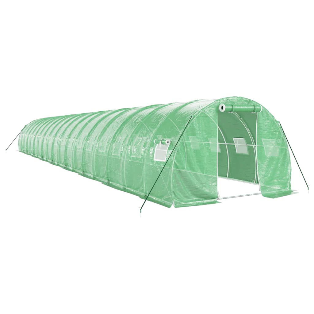 8720845891329_a_en_hd_1 vidaXL Greenhouse with Steel Frame Green 54 m² 18x3x2 m - Image 2