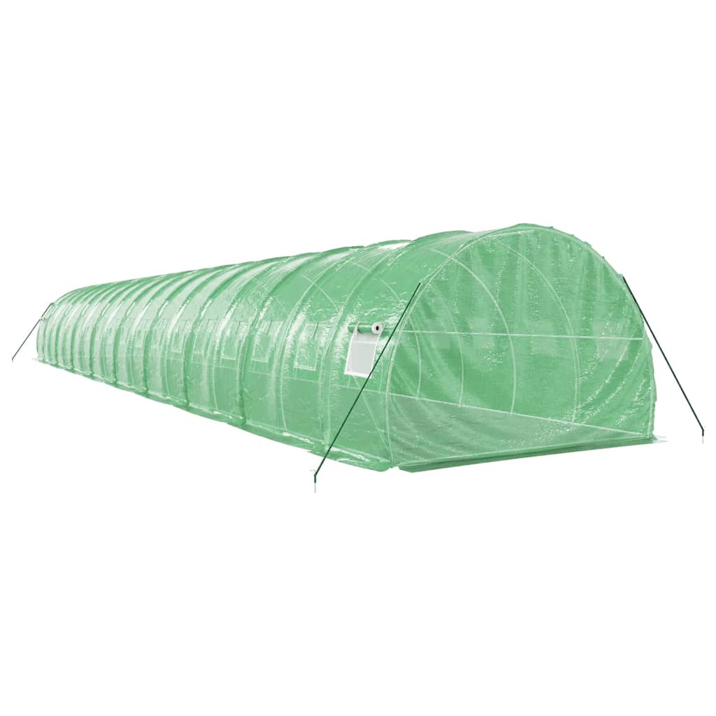 8720845891329_g_en_hd_4 vidaXL Greenhouse with Steel Frame Green 54 m² 18x3x2 m - Image 6