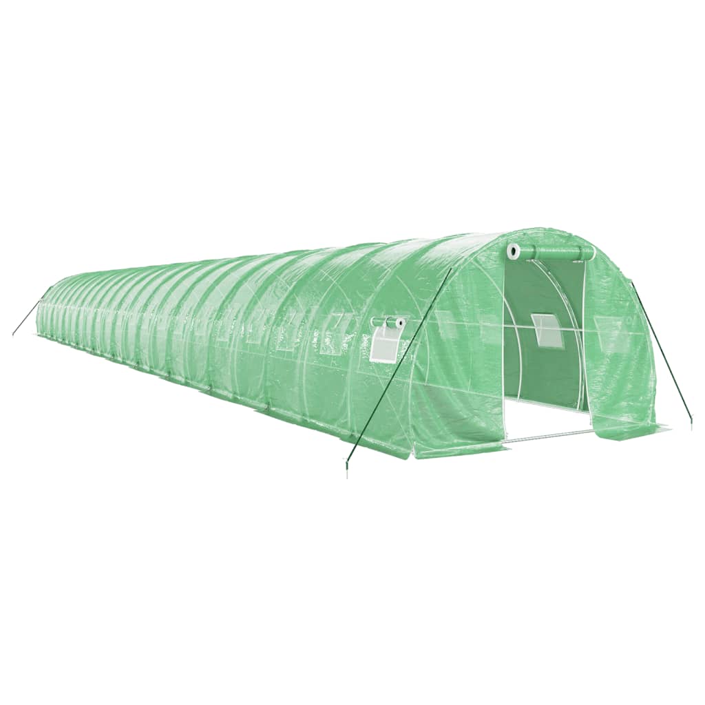 8720845891343_a_en_hd_1 vidaXL Greenhouse with Steel Frame Green 66 m² 22x3x2 m - Image 2